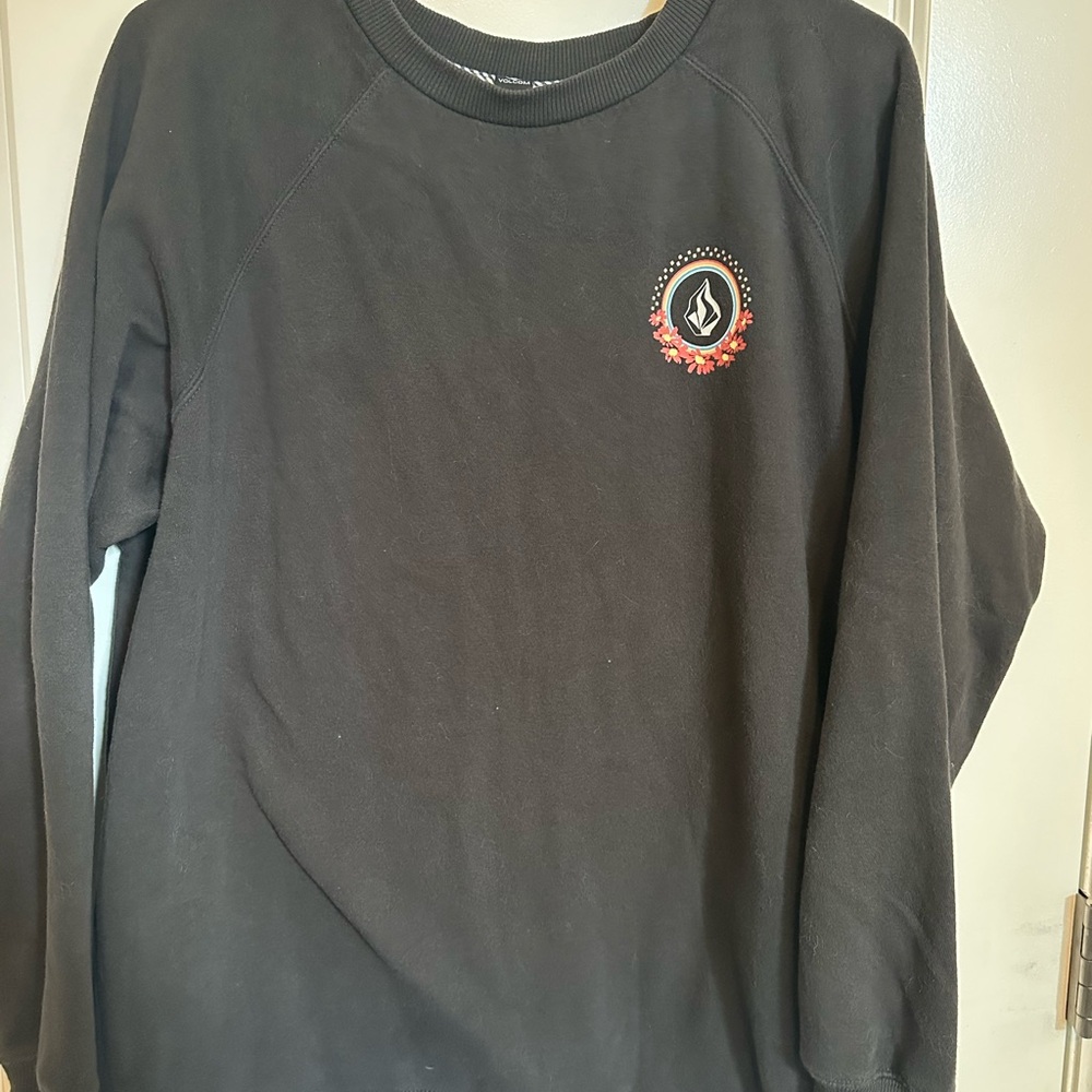 Volcom Dark Sweatshirt with Emblem
